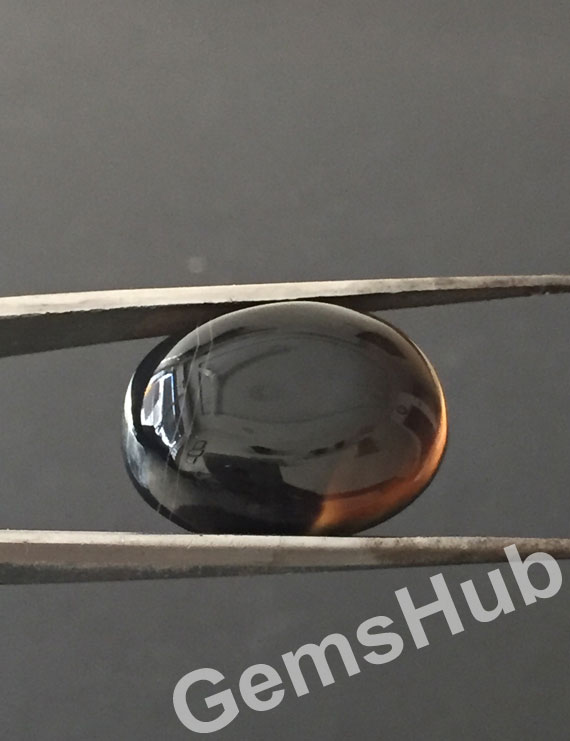 Natural Certified Sulemani Black Hakik Stone, 15.45 ct